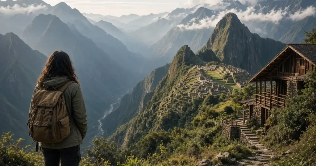 Traveler combining Machu Picchu visit with an ayahuasca retreat in the Sacred Valley Peru
