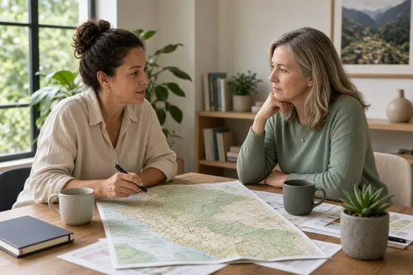 Travel planning consultation for Machu Picchu and ayahuasca retreat itinerary